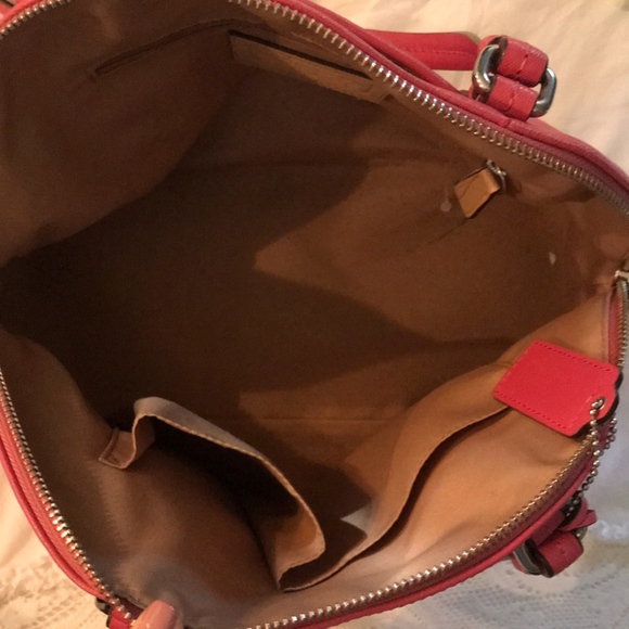 Pink Coach Handbag - Picture 2 of 3